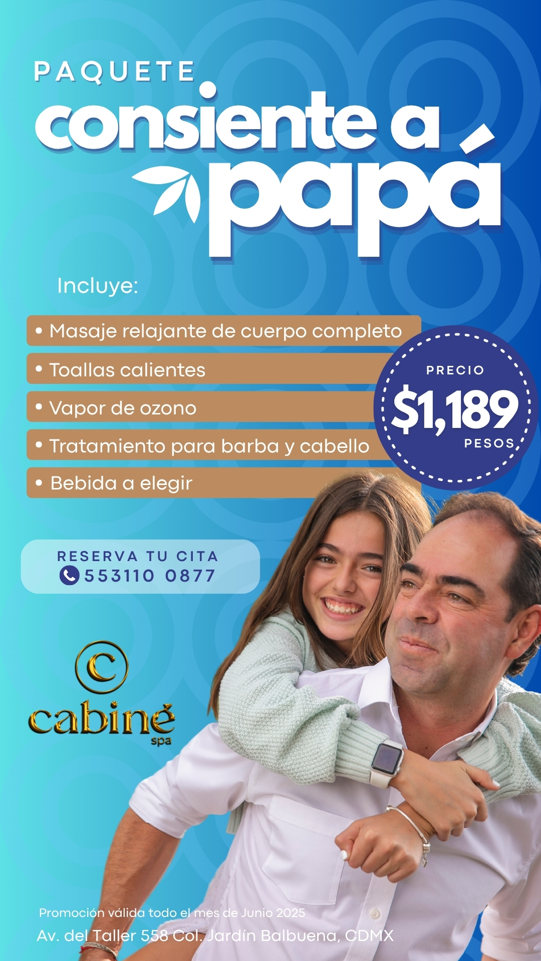 PAQUETE CONSIENTE A PAPA